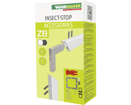 Insektenschutz Windhager EXPERT Eckverbinder Aluminium Tür Set