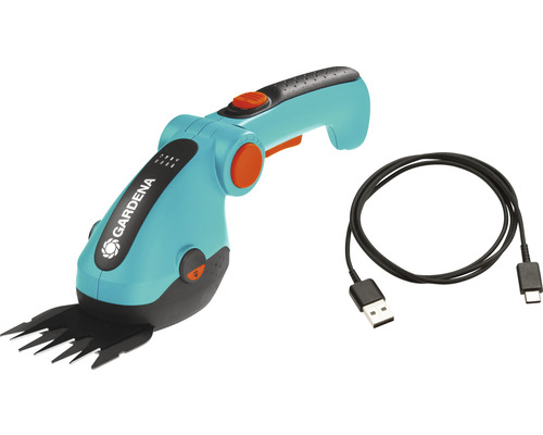 Akku-Grasschere GARDENA ComfortCut Li inkl. Akku 3,6 V, 3 Ah und USB-C Ladekabel Gardena Akku Grasschere mit Ladekabel
