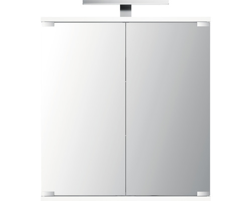 Spiegelschrank Jokey Kandi 2-türig 60x19,4x70,2 cm weiß hochglanz
