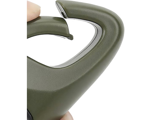 Detailansicht eines Karabinerhakens