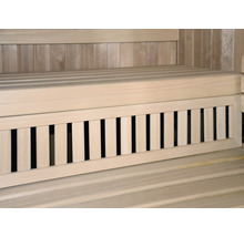 Sauna Blende Roro für Bank 208x30 cm