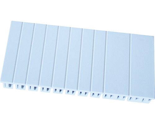 Abdeckstreifen für Verteiler 108x52x16 mm weiß (EDTM)
