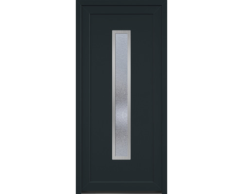 Haustür mit Glaseinsatz