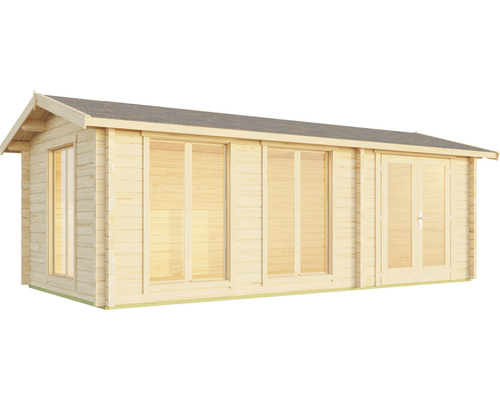 Holz Gartenhaus mit Fenstern und Doppeltür