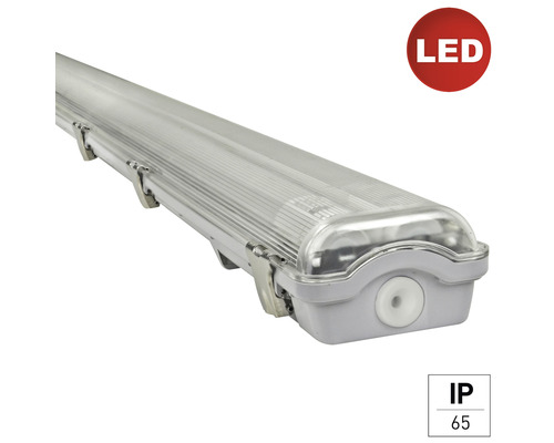 LED Feuchtraum Wandleuchte e2 classic-power M 18 W IP65 grau