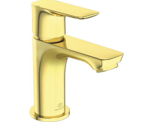 Waschtischarmatur Ideal Standard Connect Air mit hohem Auslauf A7018A2 brushed gold glänzend gebürstet