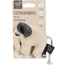 Katzenspielzeug in Elefantenform aus Stoff