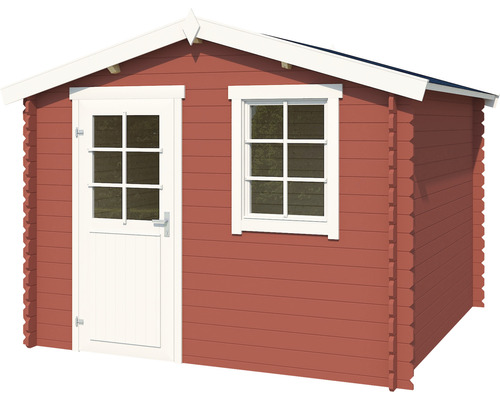 Gartenhaus aus Holz mit Tür und Fenster