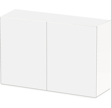 Weißer Hängeunterschrank mit zwei Türen
