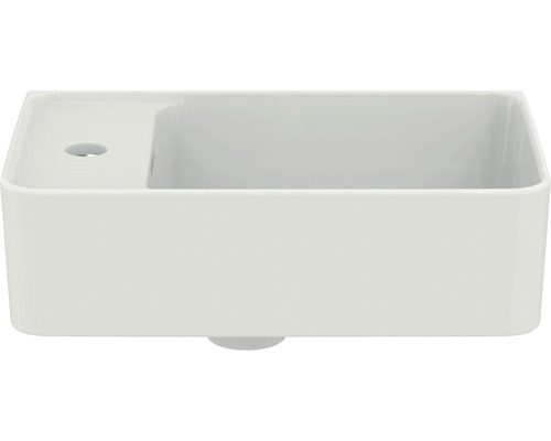 Keramik Handwaschbecken mit Hahnlochbank