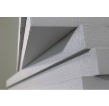 Nahaufnahme von Dämmplatten aus Schaumstoff