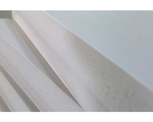 Nahaufnahme von Dämmplatten aus Polystyrol