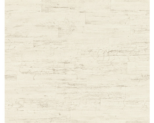 Vliestapete 537000 Curiosity holz-optik weiß Helle Bodenfliesen in Holzoptik für den Innenbereich
