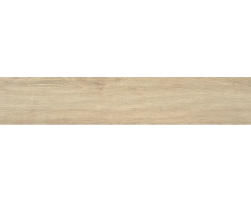 Helle Fliese in Holzoptik