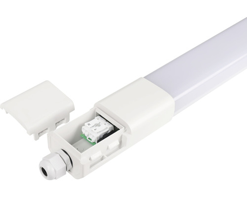 LED Feuchtraum-Lichtleiste e2 plus M 36 W HF-Sensor weiß