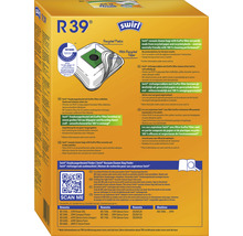 Swirl R 39 Staubsaugerbeutelpackung mit recyceltem Kunststoff und Papier