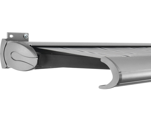 SOLUNA Kassettenmarkise Exclusiv 2,5x2 Stoff Dessin A131 Gestell E6EV1 silber eloxiert Antrieb links inkl. Motor und Wandschalter SOLUNA Kassettenmarkise Exclusiv 2,5x2 Stoff Dessin A131 Gestell E6EV1 silber eloxiert Antrieb links inkl. Motor und Wandschalter