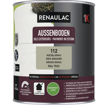 RENAULAC Aussenbodenfarbe seidenmatt kieselgrau 750 ml