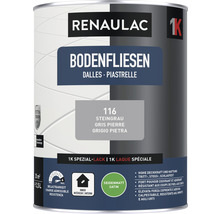 Renaulac 1K Speziallack für Bodenfliesen, Farbton Steingrau, seidenmatt