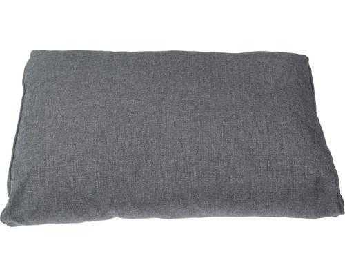 Graues Kissen aus Stoff