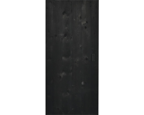 Schiebetür aus Holz mit Beschlag
