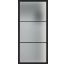Glastür mit zwei Querstreben