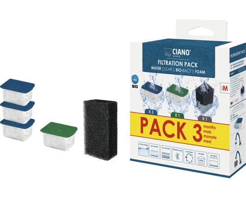 Ciano Aquarium Filterpackung für klare Wasserqualität