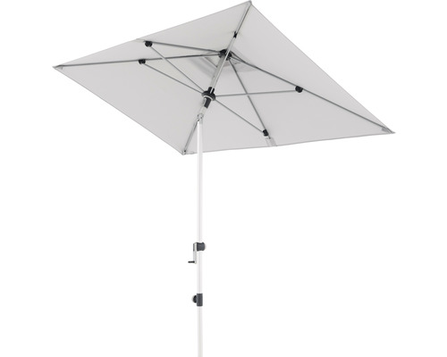 Rechteckiger Sonnenschirm mit Metallgestell