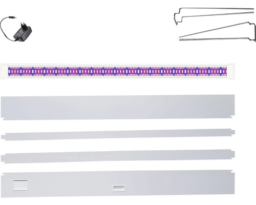 Aquarium LED-Leuchte mit Netzteil und Befestigungsmaterial