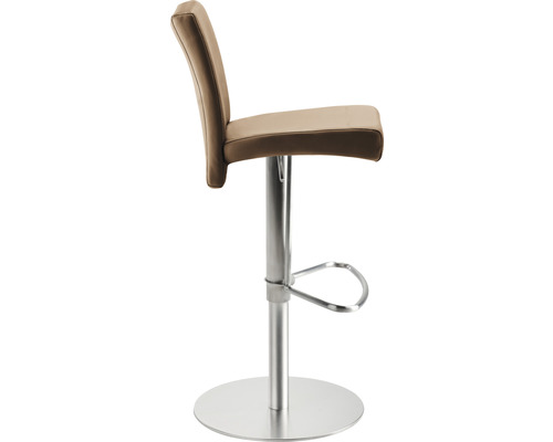 Höhenverstellbarer Barhocker mit Fußstütze
