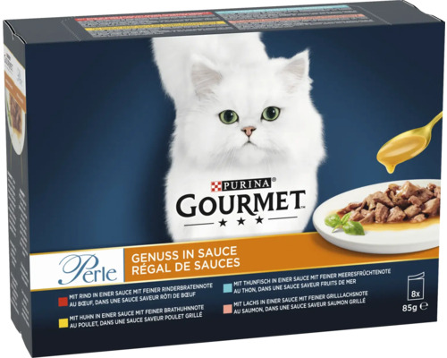 Katzenfutter nass Purina Gourmet Perle 8x85 g Katzenfutter nass Purina Gourmet Perle 8x85 g