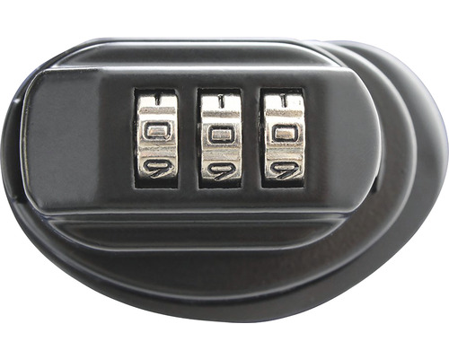 Dreistelliges Zahlenschloss für erhöhte Sicherheit