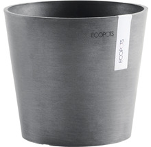Pflanztopf Ecopots Amsterdam Mini Kunststoff Ø 17 cm H 14,9 cm grau