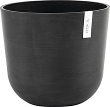 Pflanztopf Ecopots Oslo Kunststoff Ø 35 cm H 30,5 cm dunkelgrau