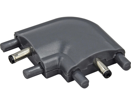 LED link Eckverbinder für Lichtleiste 90° schwarz Kunststoff Eckverbinder für Niedervolt System