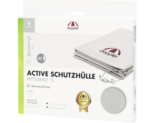 Doppler Active Schutzhülle Mittelmast S für Sonnenschirme Verpackung