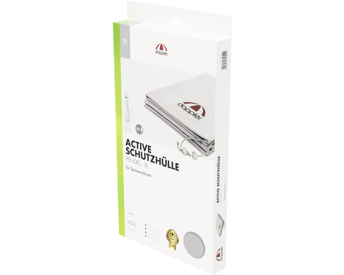 Verpackung einer Active Schutzhülle Pendel XL für Sonnenschirme