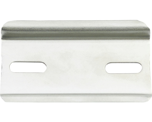 Leiterklemme Hutschiene 35 / 7,5 mm L 60 mm, grau Metallhalterung mit zwei Aussparungen