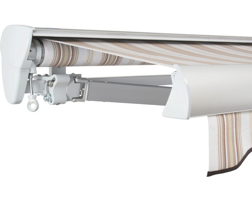 SOLUNA Halbkassettenmarkise Classic 2,5x2 Stoff Dessin 6171 Gestell E6EV1 silber eloxiert Antrieb links inkl. Kurbel SOLUNA Halbkassettenmarkise Classic 2,5x2 Stoff Dessin 6171 Gestell E6EV1 silber eloxiert Antrieb links inkl. Kurbel