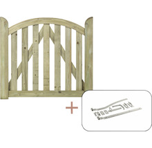 Holzzaun mit Zubehör für den Garten