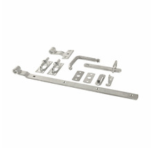 Torriegel-Set aus Metall für die Montage an einem Tor