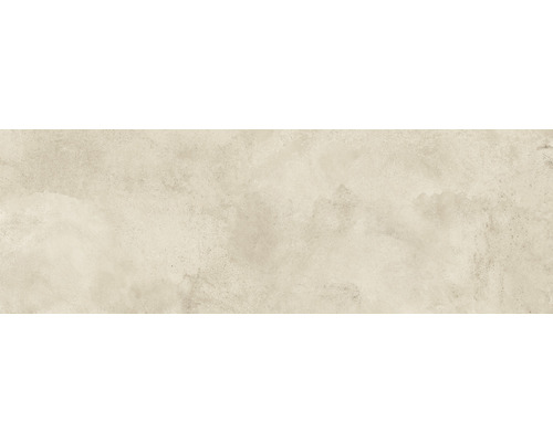 Steingut Wandfliese Calm Colors Cream 39,8x119,8 cm beige matt rektifiziert