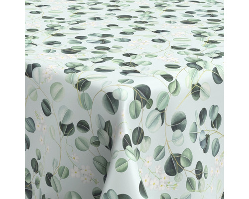 Tischdecke mit Eukalyptusmuster