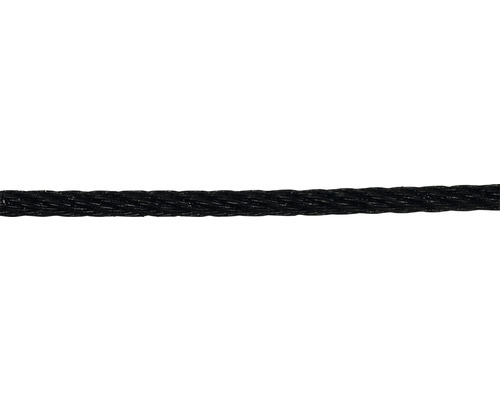 Drahtseil Pösamo 3 mm, Stahl schwarz