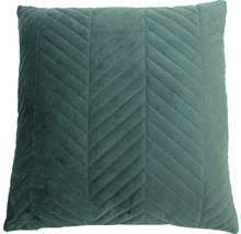 Quadratisches Zierkissen mit Zickzackmuster