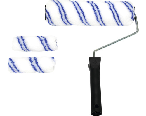 Farbwalze mit Bügel und zwei zusätzlichen Farbwalzen