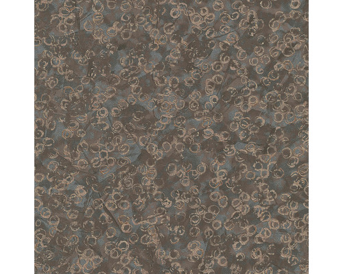 Vliestapete 10334-11 Elle Decoration 3 Effekt-Optik Braun Tapetendesign mit Kreismuster