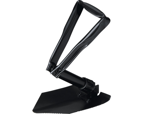 Klappspaten aus Metall mit Griff