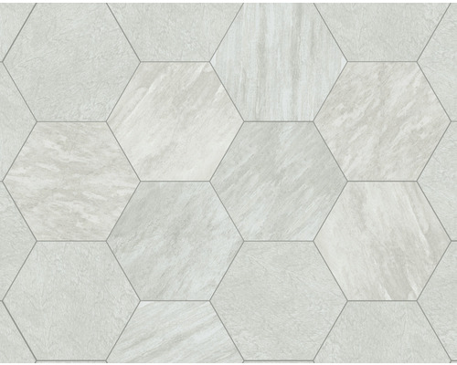 Sechseckige Fliesen mit Marmoroptik