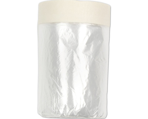 Abdeckfolie mit Abklebeband zum Schutz vor Farbe